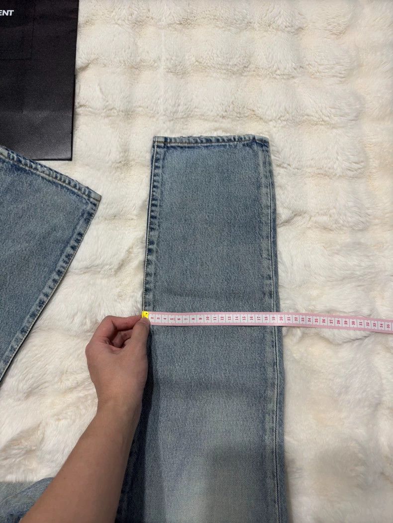 Yves Saint Laurent Saint Laurent Ripped Denim Jeans Size 32 Size US 32 / EU 48 - 9 Thumbnail