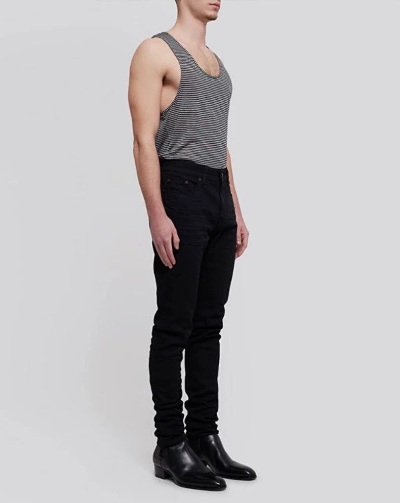 Saint Laurent Paris Saint Laurent D02 Slim Fit Denim Pants Size US 30 / EU 46 - 2 Thumbnail