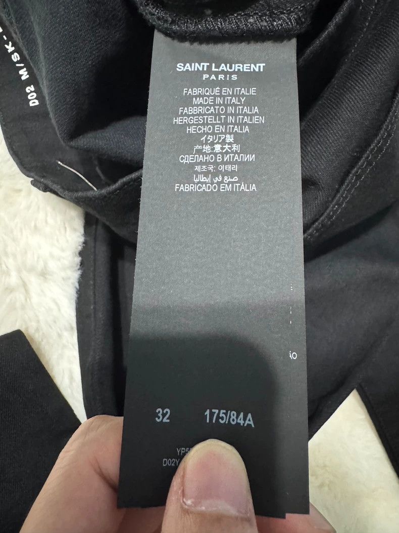 Saint Laurent Paris Saint Laurent D02 Slim Fit Denim Pants Size US 30 / EU 46 - 8 Thumbnail