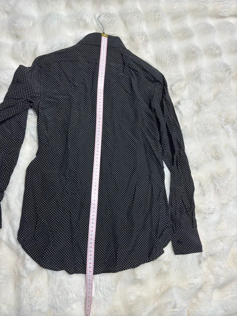 Yves Saint Laurent Saint Laurent Polka Dot Silk Shirt Size US M / EU 48-50 / 2 - 8 Thumbnail