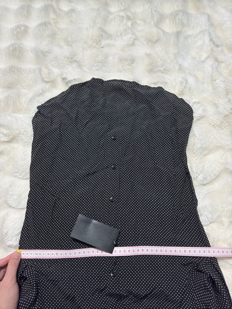 Yves Saint Laurent Saint Laurent Polka Dot Silk Shirt Size US M / EU 48-50 / 2 - 6 Thumbnail