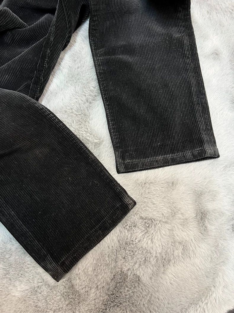 Yves Saint Laurent Saint Laurent Black Corduroy Pants Size US 31 - 4 Thumbnail