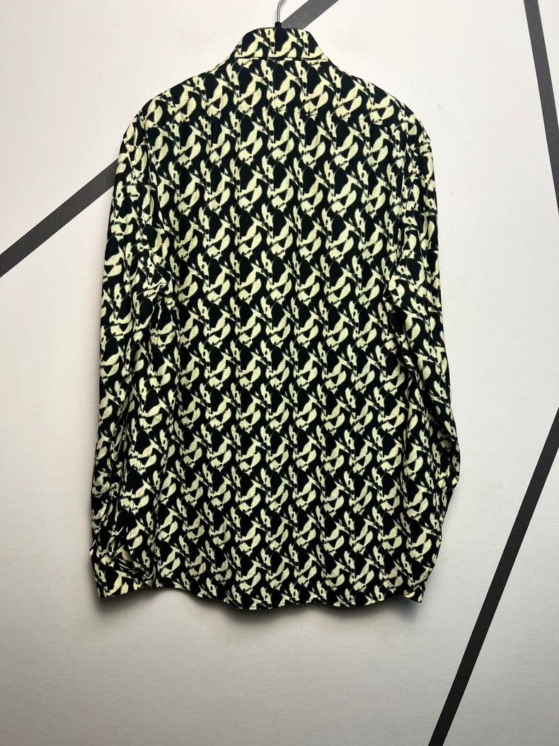 Yves Saint Laurent Animal Print Saint Laurent Shirt Size US M / EU 48-50 / 2 - 2 Thumbnail
