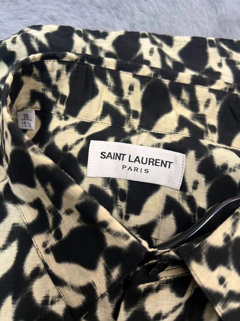 Yves Saint Laurent Animal Print Saint Laurent Shirt Size US M / EU 48-50 / 2 - 3 Thumbnail