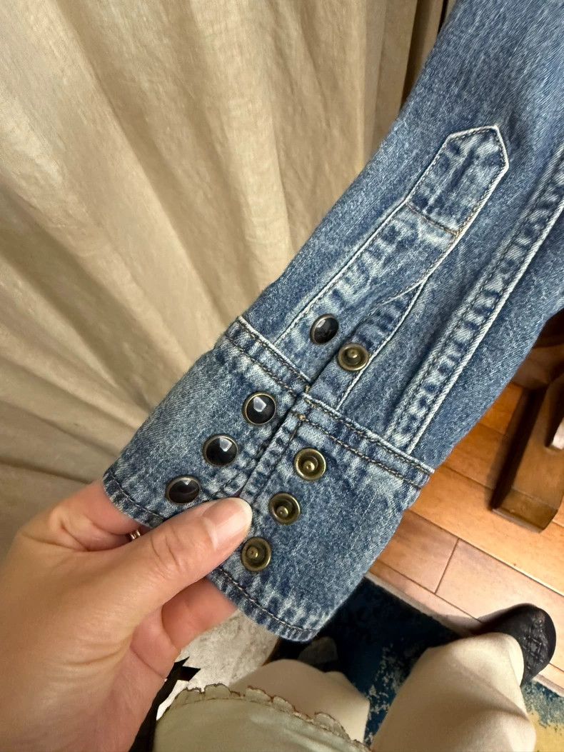Saint Laurent Paris Saint Laurent Denim Button-Up Shirt Size US M / EU 48-50 / 2 - 5 Thumbnail