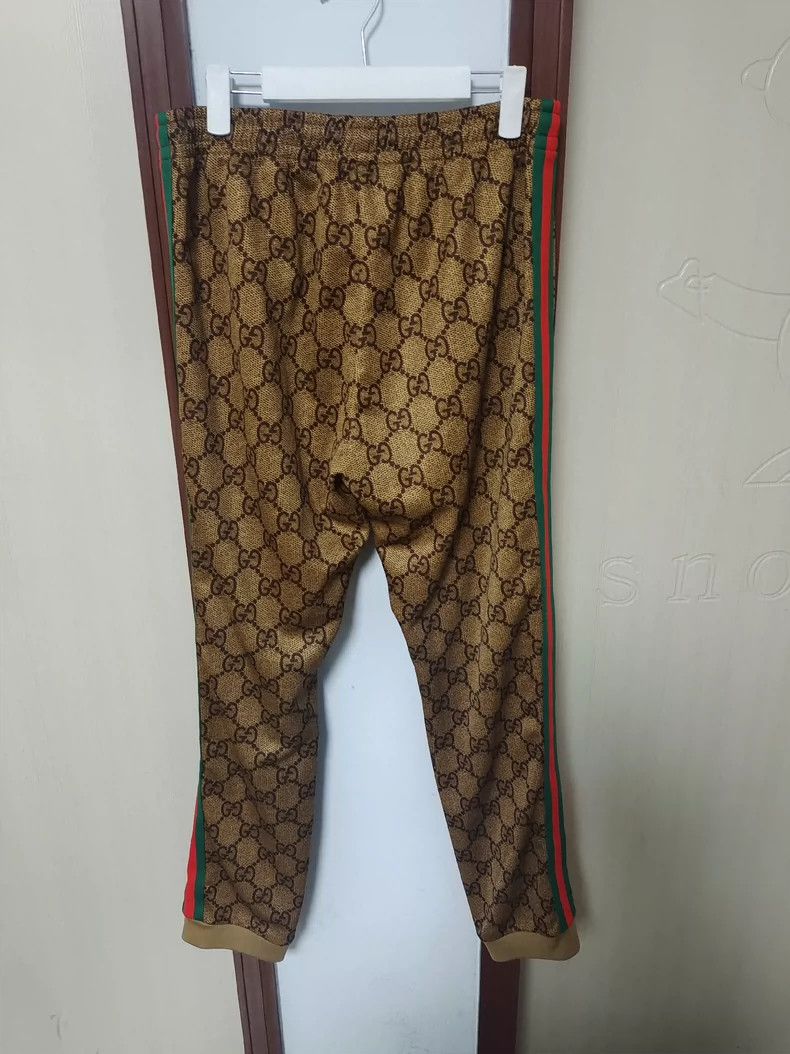 Gucci Gucci Logo Print Pants in Size Small Size US 30 / EU 46 - 2 Thumbnail