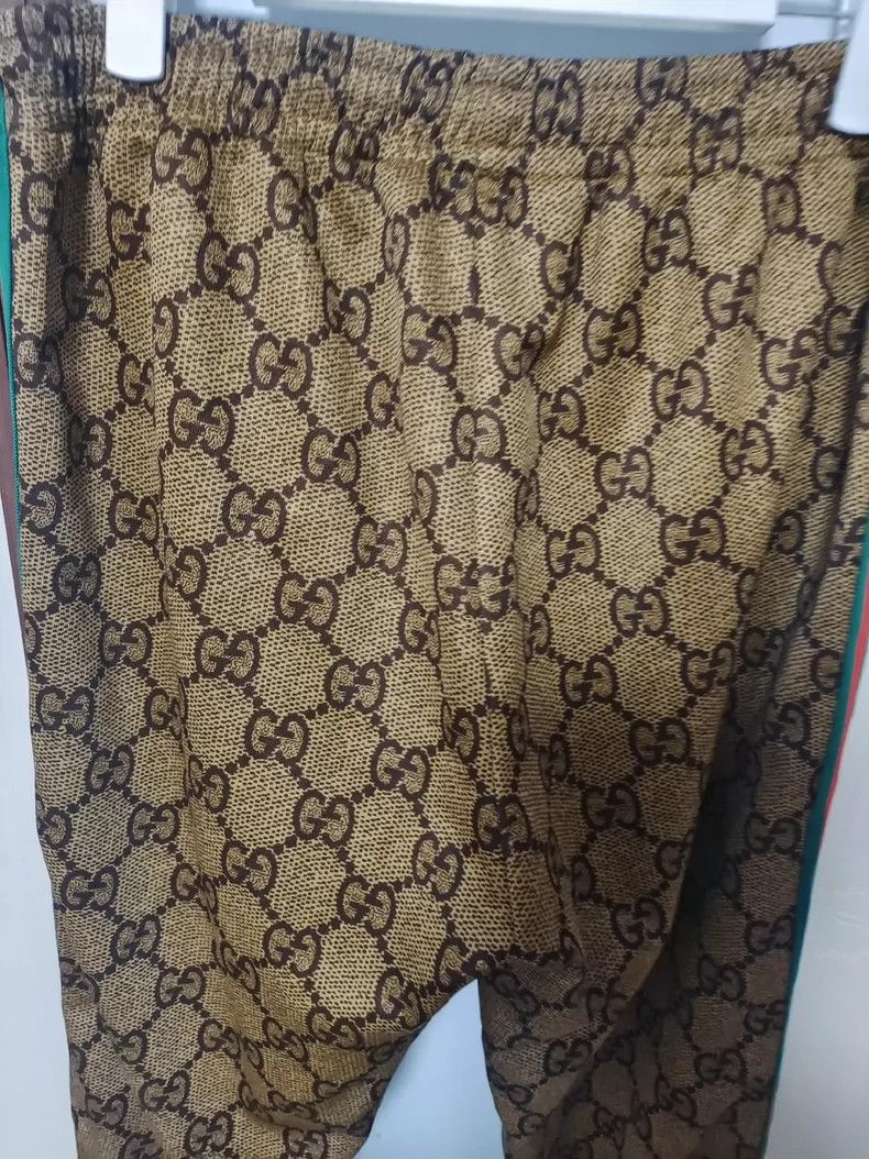 Gucci Gucci Logo Print Pants in Size Small Size US 30 / EU 46 - 6 Thumbnail