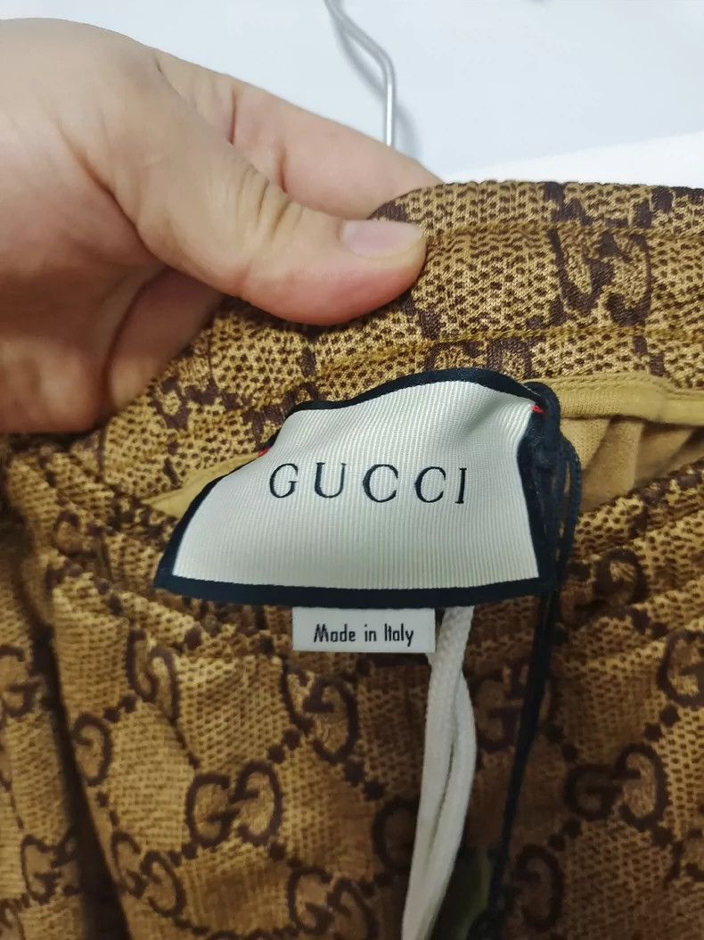 Gucci Gucci Logo Print Pants in Size Small Size US 30 / EU 46 - 7 Thumbnail