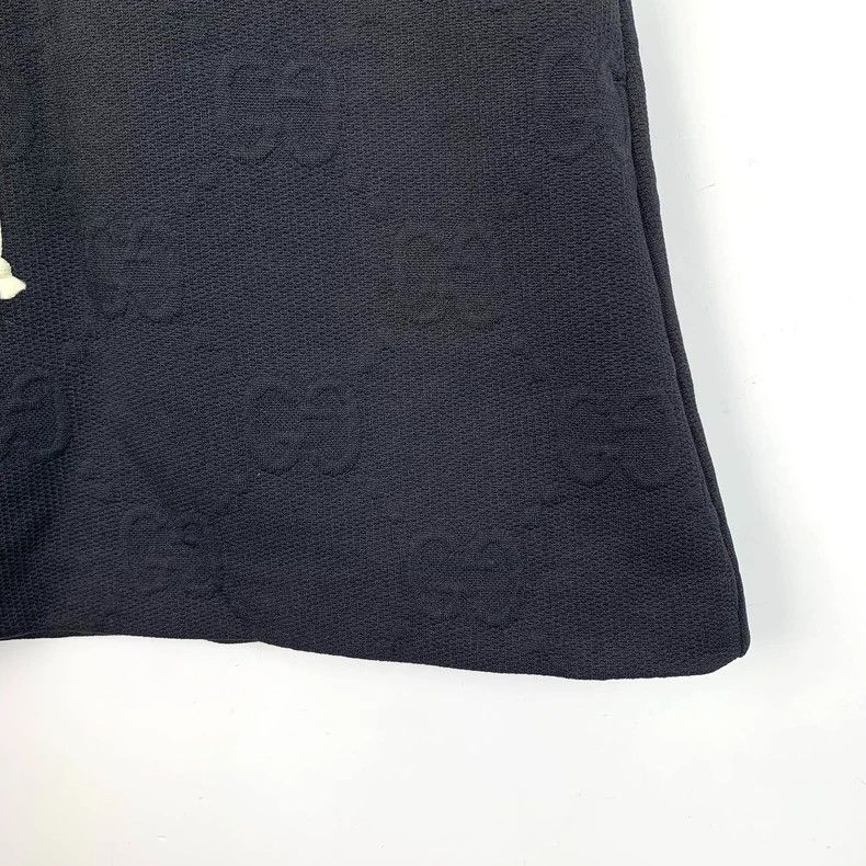 Gucci Black Logo Jacquard Drawstring Skirt Size US 26 / EU 42 - 4 Thumbnail
