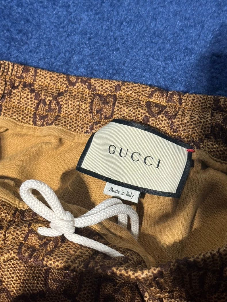 Gucci Gucci Logo Print Side Stripe Pants Size US 30 / EU 46 - 4 Thumbnail