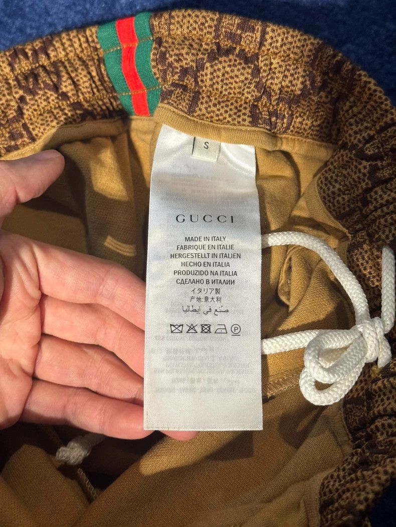 Gucci Gucci Logo Print Side Stripe Pants Size US 30 / EU 46 - 5 Thumbnail