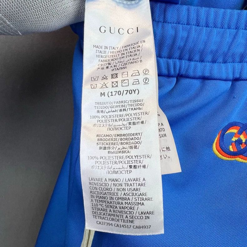 Gucci Gucci Blue Logo Sport Shorts Size US 32 / EU 48 - 4 Thumbnail