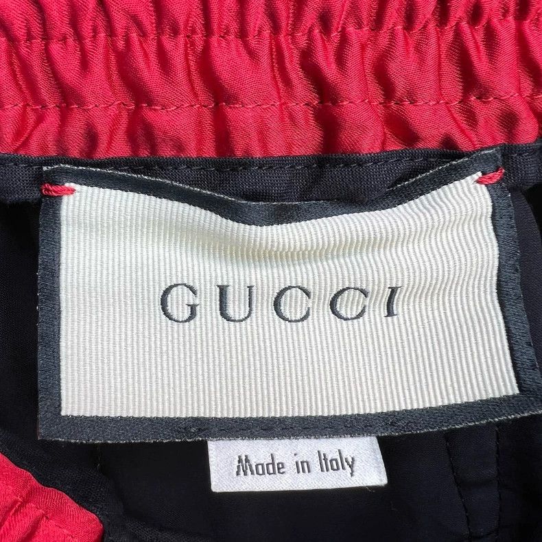 Gucci Gucci Striped Print Drawstring Shorts Size US 31 - 3 Thumbnail