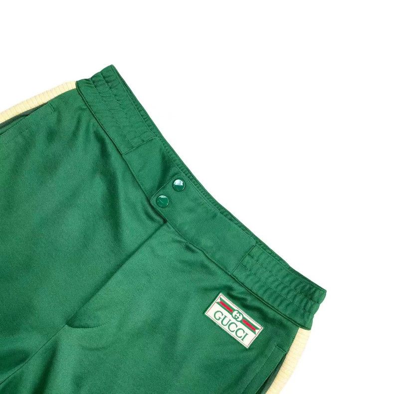 Gucci Green Knit Stripe Pants from Gucci Size US 30 / EU 46 - 3 Thumbnail
