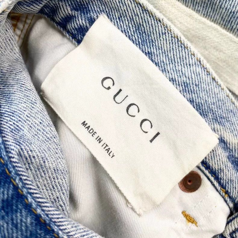 Gucci Gucci MLB Collaboration Denim Pants Size US 26 / EU 42 - 4 Thumbnail