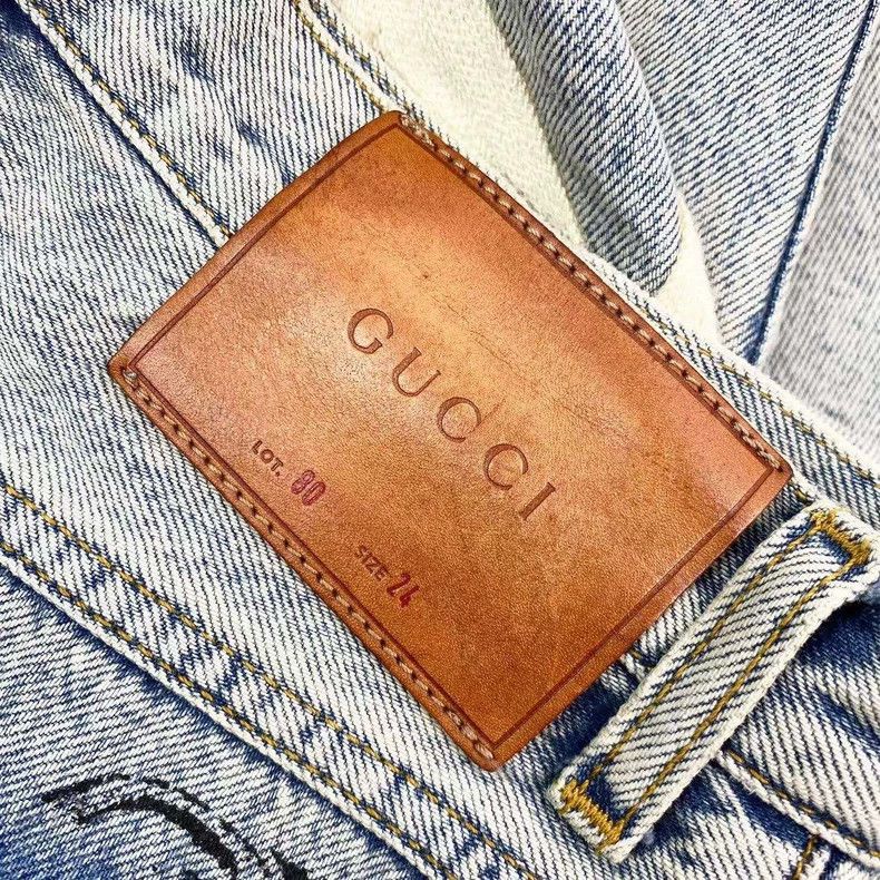 Gucci Gucci MLB Collaboration Denim Pants Size US 26 / EU 42 - 5 Thumbnail