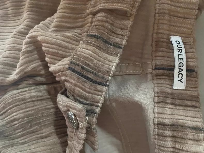 Our Legacy Our Legacy Corduroy Striped Pants Size US 31 - 3 Thumbnail