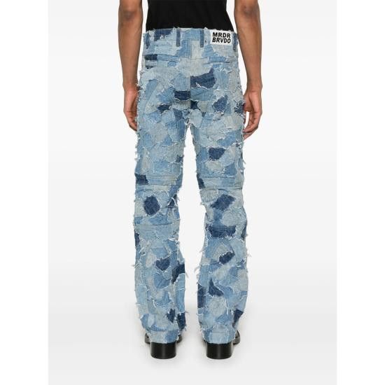 Who Decides War WHO DECIDES WAR Men Denim Pants DENIM BORO MOT SKY BLUE Size US 38 / EU 54 - 5 Thumbnail