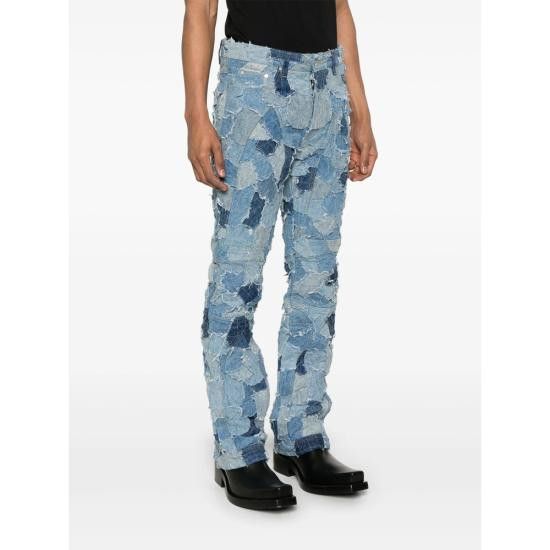 Who Decides War WHO DECIDES WAR Men Denim Pants DENIM BORO MOT SKY BLUE Size US 38 / EU 54 - 3 Thumbnail