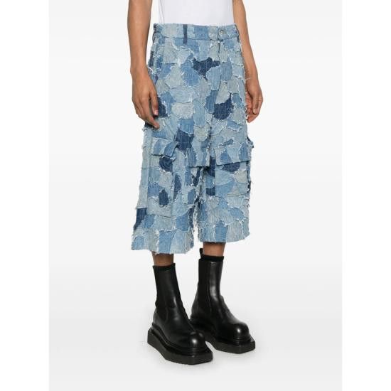 Who Decides War WHO DECIDES WAR Men Shorts DENIM BORO CAR SKY BLUE Size US 36 / EU 52 - 3 Thumbnail