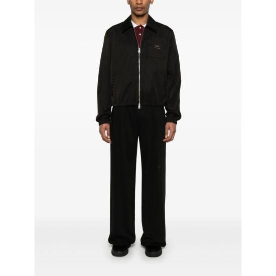 AMI AMI Men Bomber Jackets HJK063 PA0007 001 BLACK Size US S / EU 44-46 / 1 - 5 Thumbnail