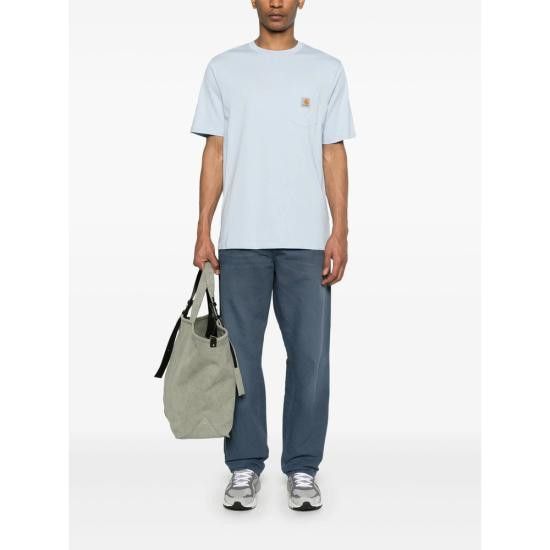 Carhartt CARHARTT Men T-Shirts I030434 2P5XX BLUE Size US S / EU 44-46 / 1 - 4 Thumbnail
