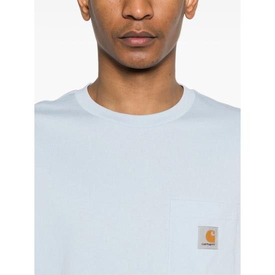 Carhartt CARHARTT Men T-Shirts I030434 2P5XX BLUE Size US S / EU 44-46 / 1 - 3 Thumbnail