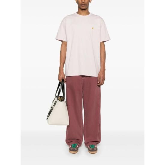 Carhartt CARHARTT Men T-Shirts I026391 2VAXX PINK Size US S / EU 44-46 / 1 - 2 Thumbnail