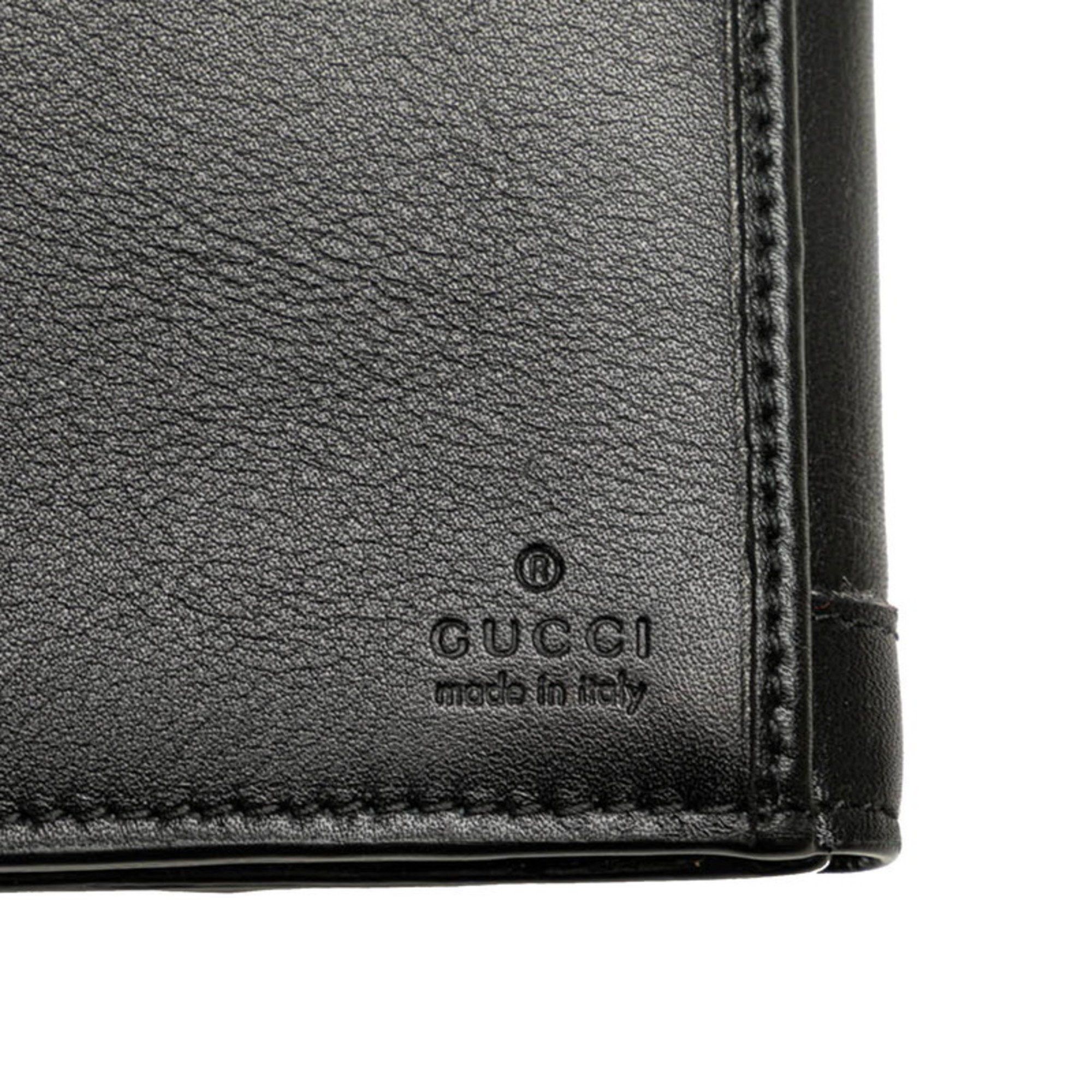 Gucci Gucci Sherry Line Studded Long Wallet 120928 Black Multicolor Leather Men's GUCCI Size ONE SIZE - 7 Thumbnail