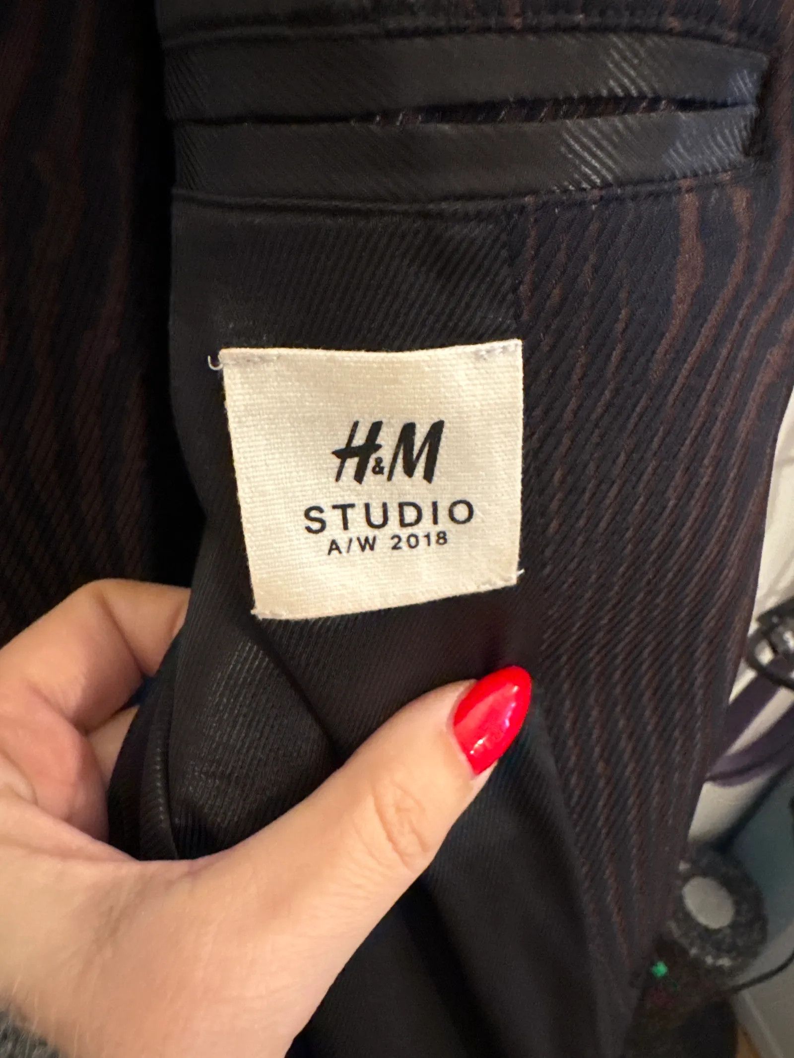 H&M H&M STUDIO Oversized kavaj Blazer Size XS / US 0-2 / IT 36-38 - 3 Thumbnail