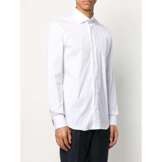 Mazzarelli MAZZARELLI Men Long Tops COMFORT WHITE Size US M / EU 48-50 / 2 - 4 Thumbnail