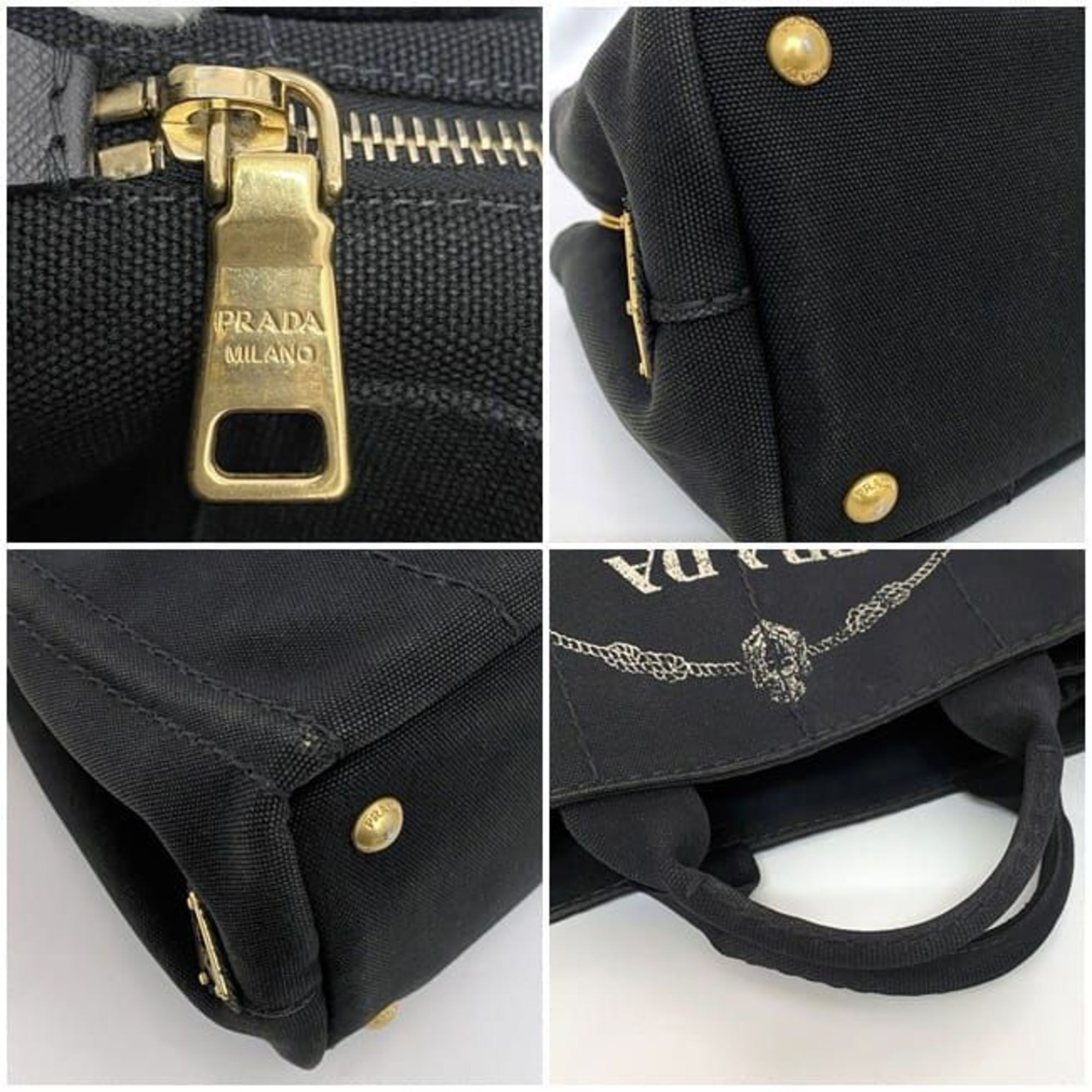Prada Prada Canapa tote Size ONE SIZE - 4 Thumbnail