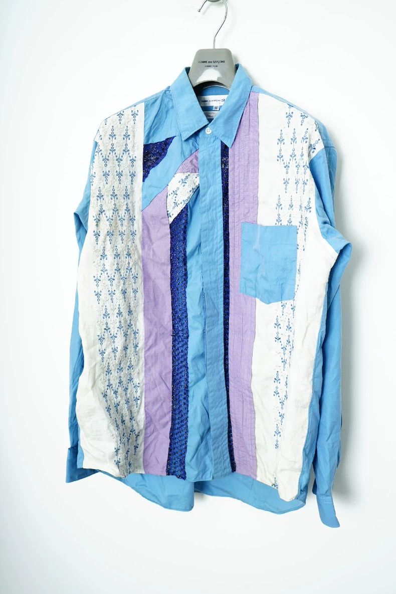Comme des Garcons Comme des Garçons Patchwork Shirt Size US M / EU 48-50 / 2 - 2 Thumbnail