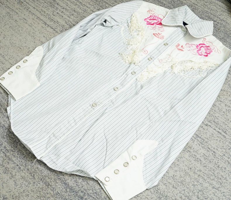 Comme des Garcons Embroidered Western Style Shirt Size US M / EU 48-50 / 2 - 2 Thumbnail