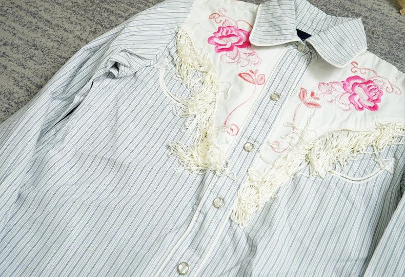 Comme des Garcons Embroidered Western Style Shirt Size US M / EU 48-50 / 2 - 3 Thumbnail