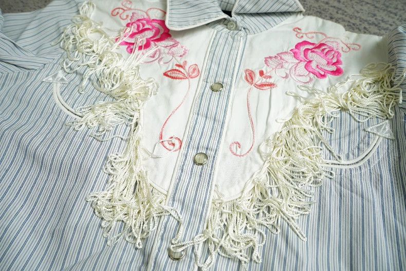 Comme des Garcons Embroidered Western Style Shirt Size US M / EU 48-50 / 2 - 5 Thumbnail