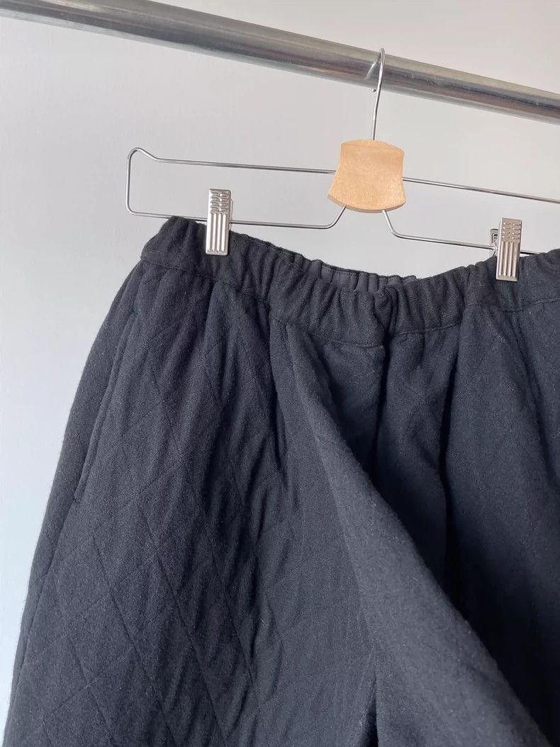 Comme des Garcons Comme des Garcons Quilted Wide-Leg Pants Size US 26 / EU 42 - 3 Thumbnail