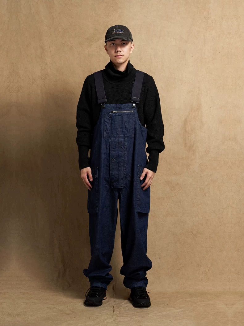 Nigel Cabourn Vintage Denim Factory Overalls for Men Size US 31 - 4 Thumbnail