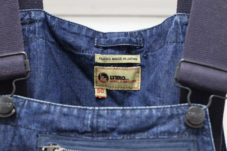 Nigel Cabourn Vintage Denim Factory Overalls for Men Size US 31 - 3 Thumbnail