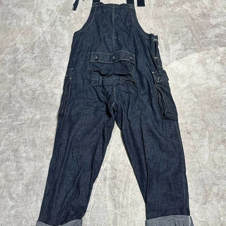 Nigel Cabourn Nigel Cabourn Denim Overalls Size US 31 - 3 Thumbnail