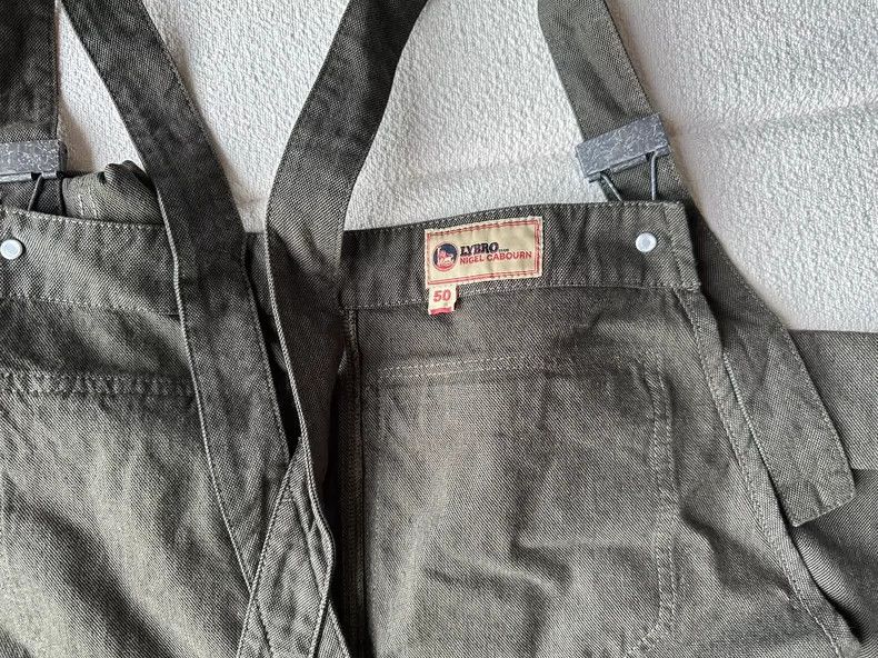 Nigel Cabourn Nigel Cabourn Green Overalls for Men Size US 31 - 5 Thumbnail