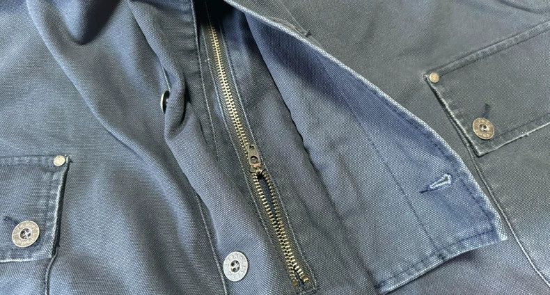 Vintage Cotton Workwear Overall Pants