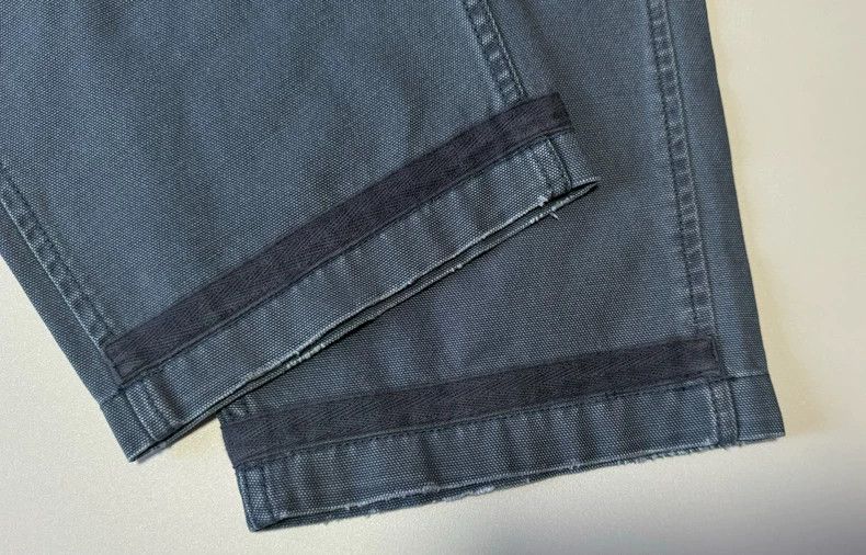 Vintage Cotton Workwear Overall Pants