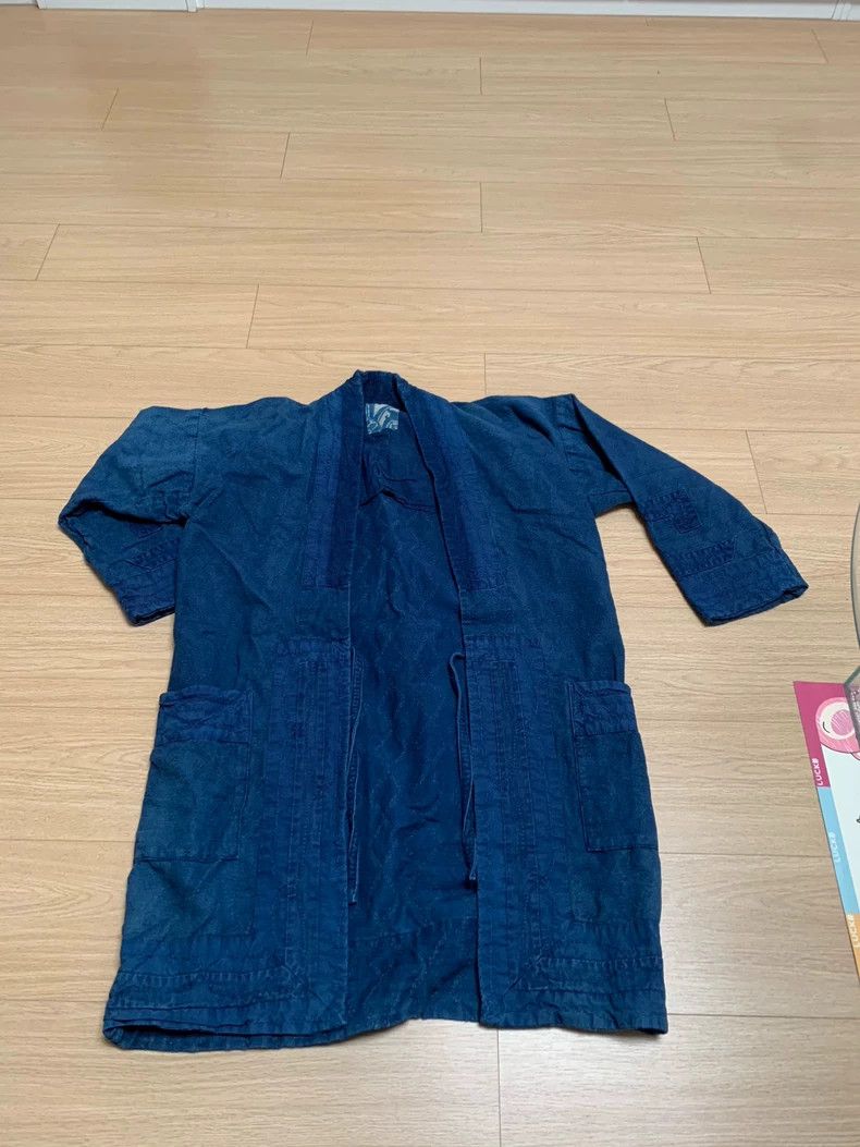 Visvim VISVIM 16SS ICT Ruunpe Coat Indigo Dyed Size US M / EU 48-50 / 2 - 2 Thumbnail