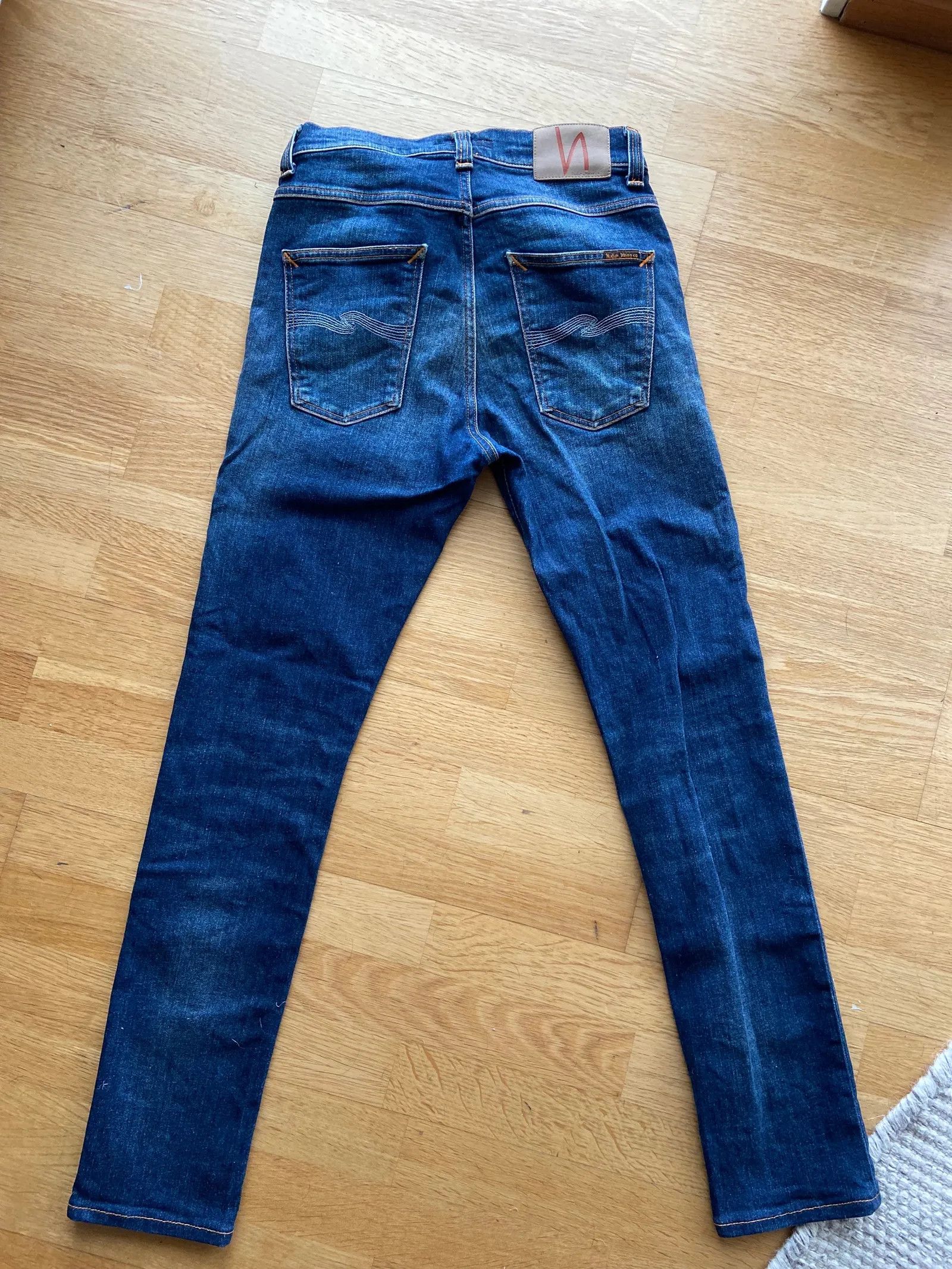 Nudie Jeans Nudie Jeans Lean Dean Crispy Bora Jeans Size 28" / US 6 / IT 42 - 2 Thumbnail