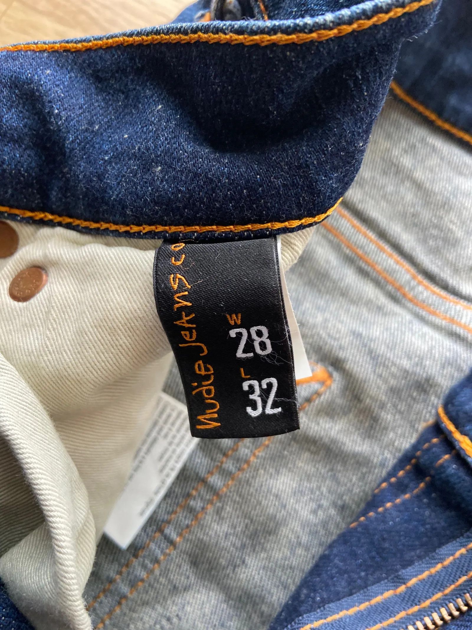 Nudie Jeans Nudie Jeans Lean Dean Crispy Bora Jeans Size 28" / US 6 / IT 42 - 5 Thumbnail