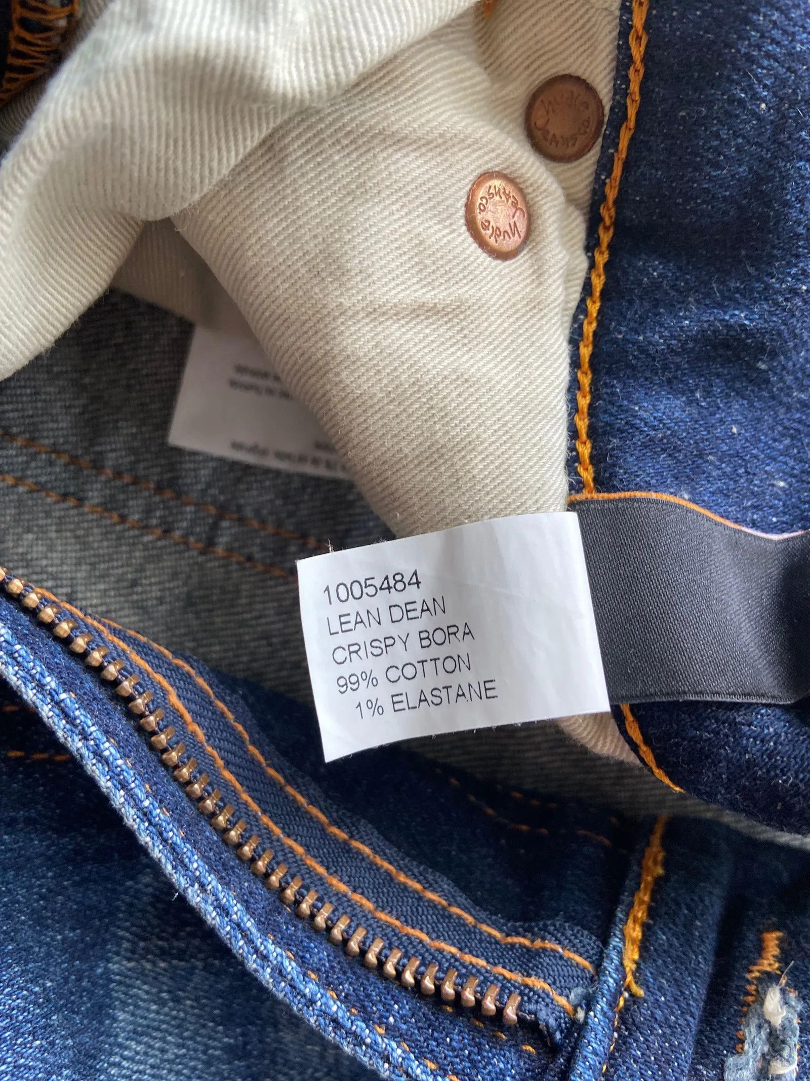 Nudie Jeans Nudie Jeans Lean Dean Crispy Bora Jeans Size 28" / US 6 / IT 42 - 3 Thumbnail
