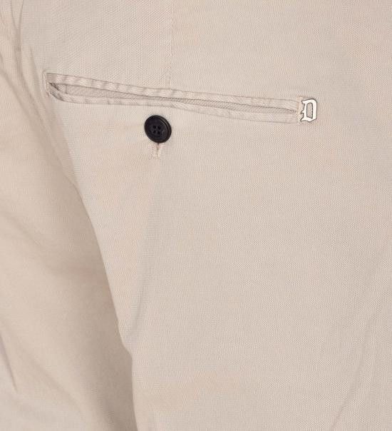 Dondup DONDUP Men Straight Pants UP235 CS0184 PTD010 Beige Size US 35 - 3 Thumbnail