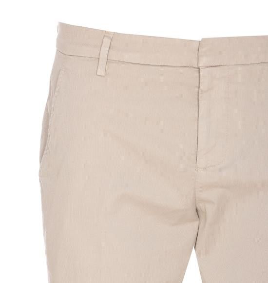 Dondup DONDUP Men Straight Pants UP235 CS0184 PTD010 Beige Size US 36 / EU 52 - 4 Thumbnail
