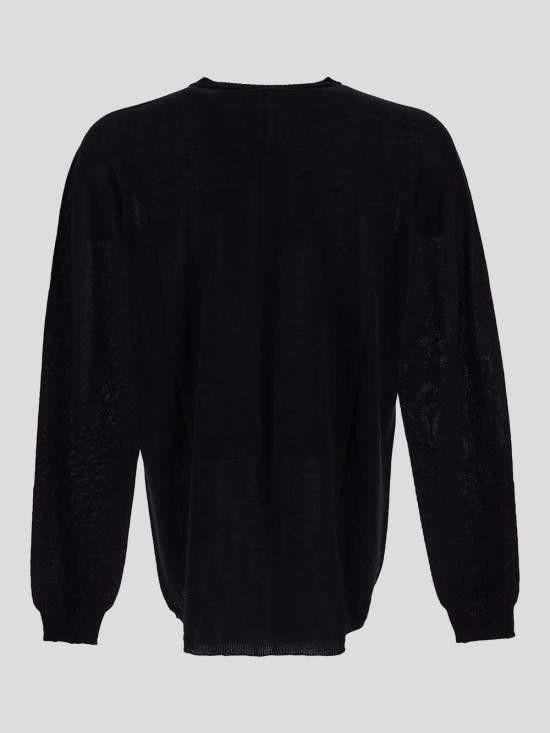 Rick Owens RICK OWENS Men Sweater RU01E5627 WS09 Black Size US L / EU 52-54 / 3 - 2 Thumbnail